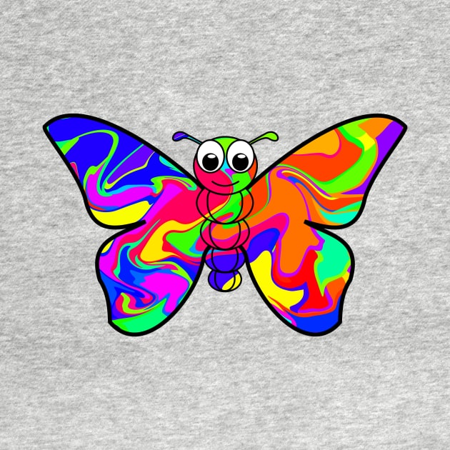 Colorful Butterfly by Shrenk